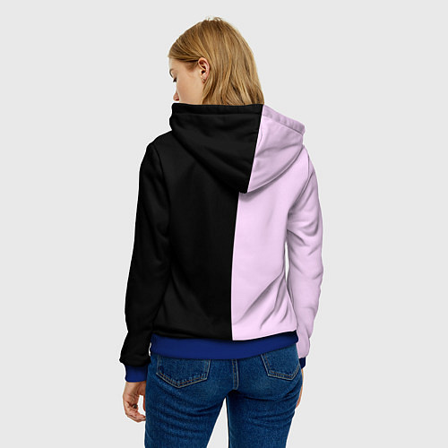 Женская толстовка BTS Jimin / 3D-Синий – фото 4