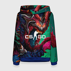 Женская толстовка CS GO hyper beast skin