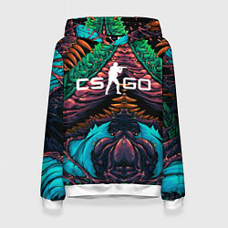 Женская толстовка CS GO hyper beast skin