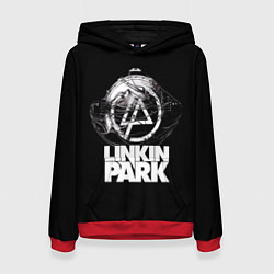 Толстовка-худи женская Linkin Park, цвет: 3D-красный
