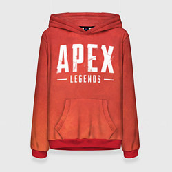 Толстовка-худи женская Apex Legends: Red Logo, цвет: 3D-красный
