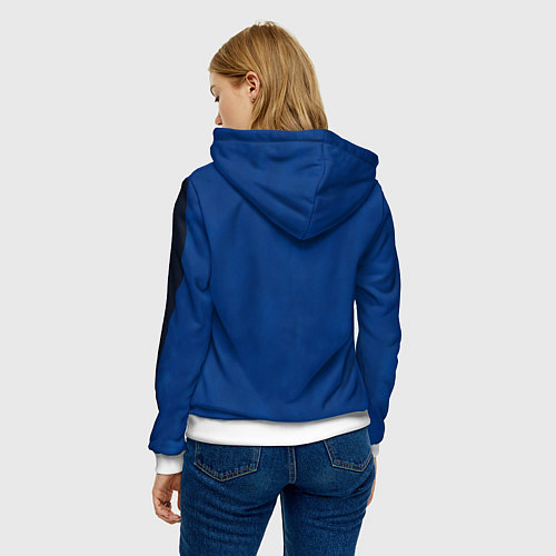 Женская толстовка Marshmello Effect / 3D-Белый – фото 4