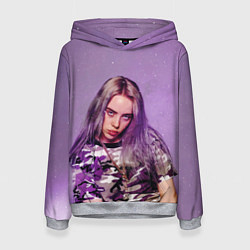 Женская толстовка Billie Eilish: Violet Fashion