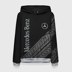 Толстовка-худи женская Mercedes AMG: Street Style, цвет: 3D-меланж