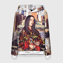 Женская толстовка Billie Eilish: Street Style