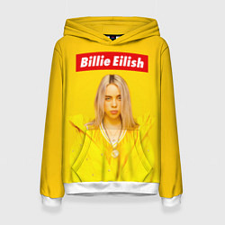 Толстовка-худи женская Billie Eilish: MyBoi, цвет: 3D-белый