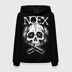 Женская толстовка NOFX Skull