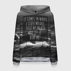 Женская толстовка Bring Me The Horizon - it comes in waves