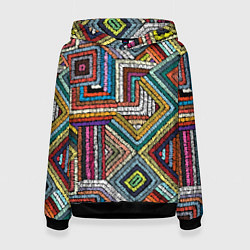 Женская толстовка Этнический орнамент вышивка