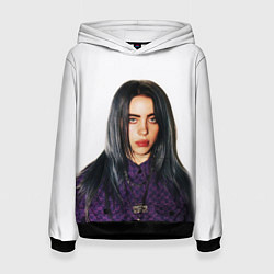 Толстовка-худи женская BILLIE EILISH, цвет: 3D-черный