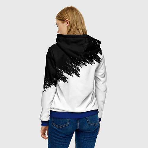 Женская толстовка RAINBOW SIX SIEGE / 3D-Синий – фото 4