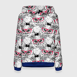 Женская толстовка Совы в очках