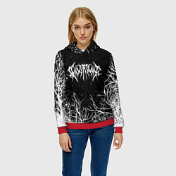 Толстовка-худи женская GHOSTEMANE, цвет: 3D-красный — фото 2