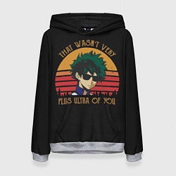 Женская толстовка Моя геройская академия