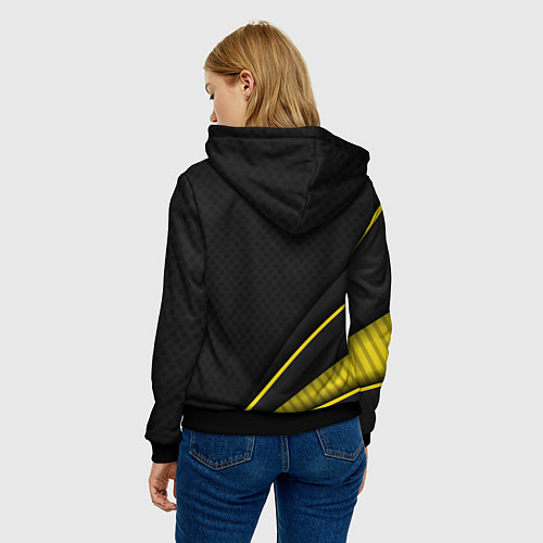 Женская толстовка Mass Effect N7 / 3D-Черный – фото 4