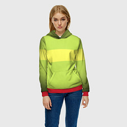 Толстовка-худи женская ЧАРА CHARA, цвет: 3D-красный — фото 2