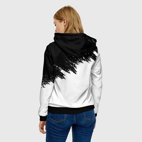 Женская толстовка DETROIT BECOME HUMAN / 3D-Черный – фото 4
