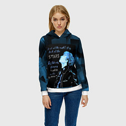 Толстовка-худи женская Stray Kids, цвет: 3D-белый — фото 2