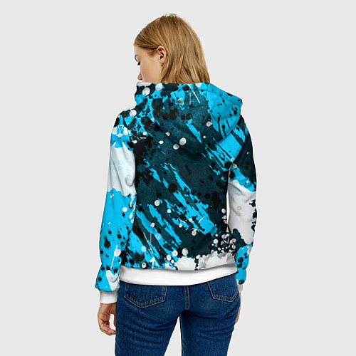 Женская толстовка Minecraft Майнкрафт / 3D-Белый – фото 4