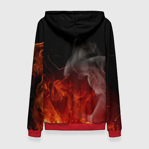 Женская толстовка АРИЯ / 3D-Красный – фото 2