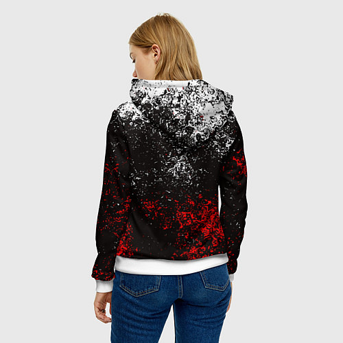 Женская толстовка АРИЯ / 3D-Белый – фото 4