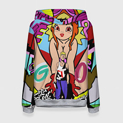 Женская толстовка GTO Онидзука графити