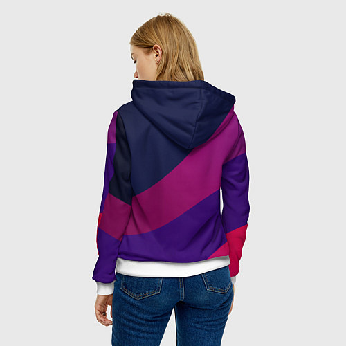 Женская толстовка Фигурное катание / 3D-Белый – фото 4