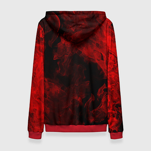 Женская толстовка ВЕДЬМАК / 3D-Красный – фото 2