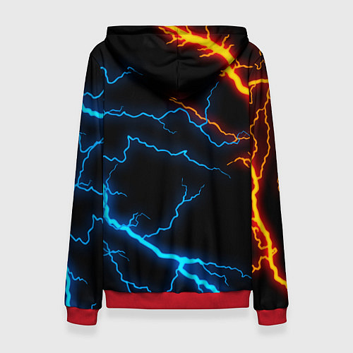 Женская толстовка PORTAL / 3D-Красный – фото 2