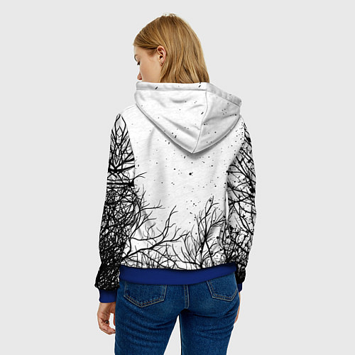 Женская толстовка ВЕДЬМАК / 3D-Синий – фото 4