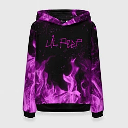 Женская толстовка LIL PEEP FIRE