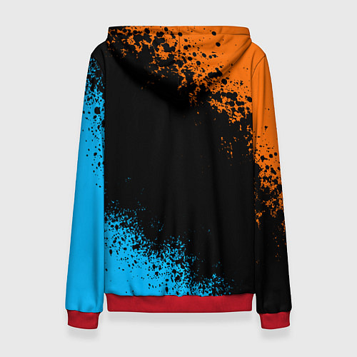 Женская толстовка PORTAL / 3D-Красный – фото 2