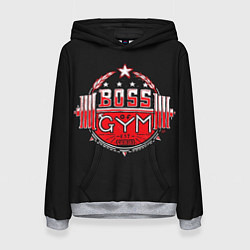 Женская толстовка Boss of GYM акварель