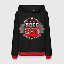 Женская толстовка Boss of GYM акварель