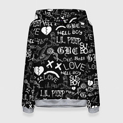Женская толстовка LIL PEEP LOGOBOMBING