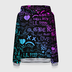 Женская толстовка LIL PEEP LOGOBOMBING