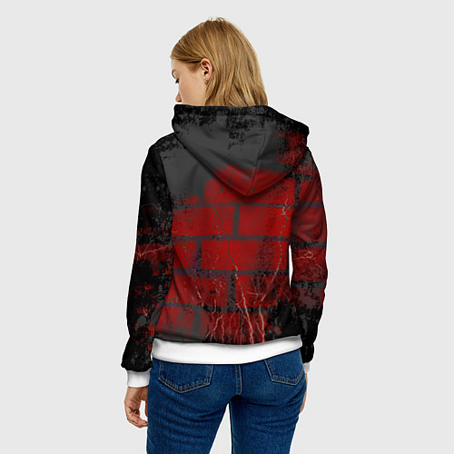 Женская толстовка Street Fighter / 3D-Белый – фото 4