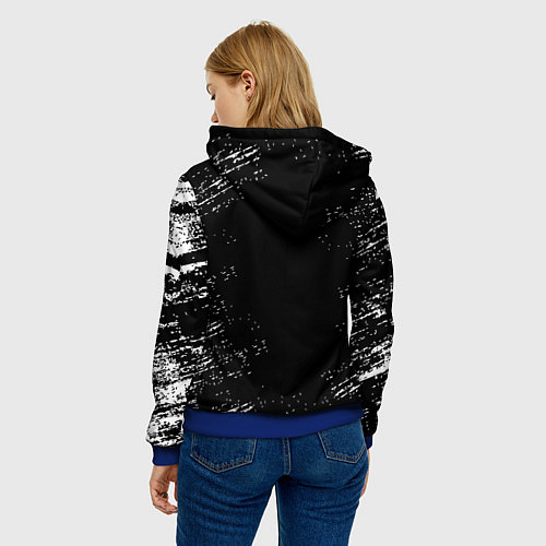 Женская толстовка EMINEM / 3D-Синий – фото 4