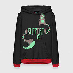 Женская толстовка Support