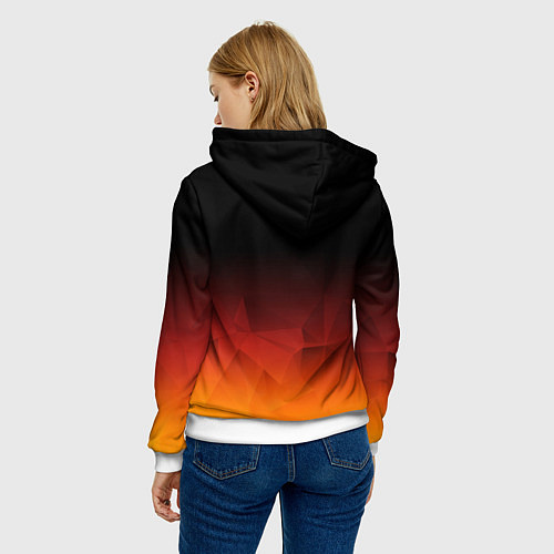 Женская толстовка AUDI / 3D-Белый – фото 4