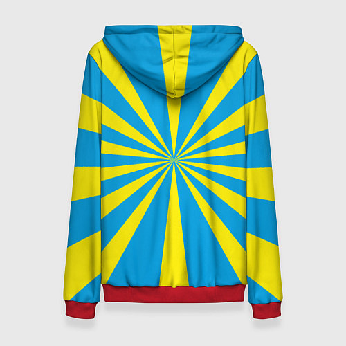 Женская толстовка ВВС России / 3D-Красный – фото 2