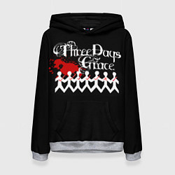 Женская толстовка Three days grace