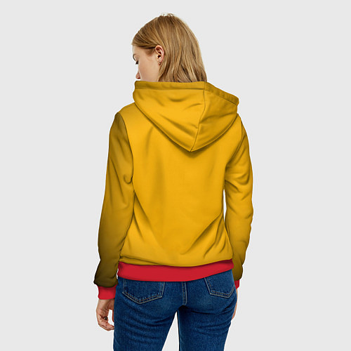 Женская толстовка Kobe Bryant / 3D-Красный – фото 4