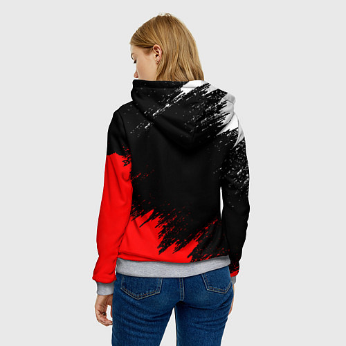 Женская толстовка UMBRELLA CORP / 3D-Меланж – фото 4