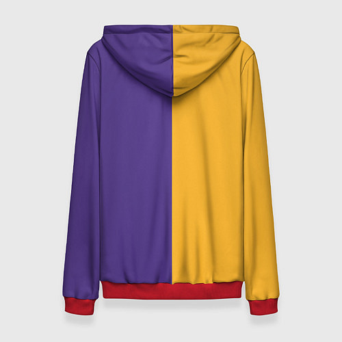 Женская толстовка LA LAKERS / 3D-Красный – фото 2