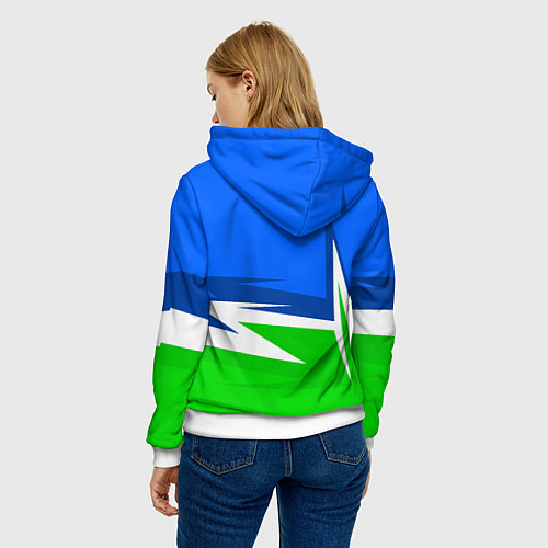 Женская толстовка ВДВ / 3D-Белый – фото 4