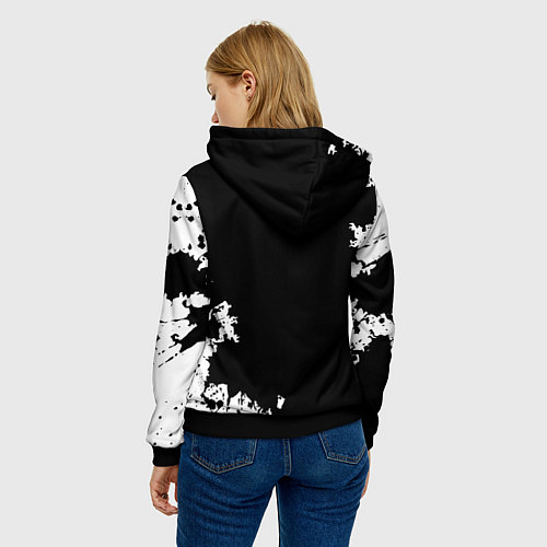Женская толстовка BMW / 3D-Черный – фото 4