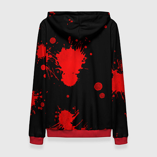 Женская толстовка UMBRELLA CORP / 3D-Красный – фото 2