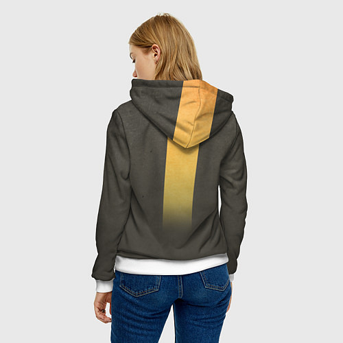 Женская толстовка Claptrap / 3D-Белый – фото 4