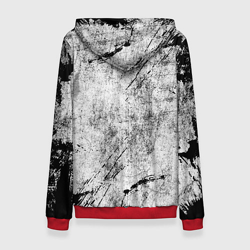 Женская толстовка Безразличие / 3D-Красный – фото 2